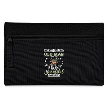 Old man show you how to create beautiful gardens - Federtasche - Schwarz - Vorne
