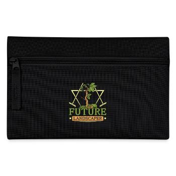 Future landscaper - Federtasche - Schwarz - Vorne