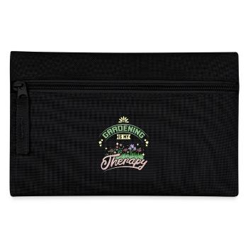 Gardening is my therapy - Federtasche - Schwarz - Vorne