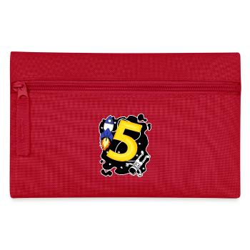 Young 5 years old astronaut - Pencil Case - red - Front