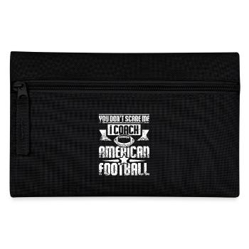 Tu ne me fais pas peur j’entraîne le football américain - Trousse - noir - Devant