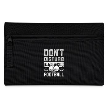 Ne dérangez pas, je regarde le football - Trousse - noir - Devant