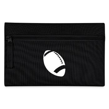 American football - Pencil Case - black - Front