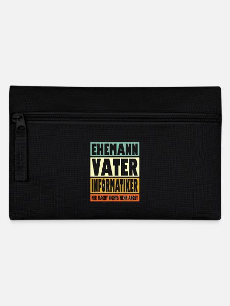 Informatiker Vater Ehemann Held - Federtasche - Schwarz