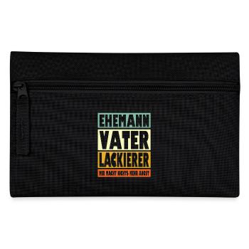 Lackierer Vater Ehemann Held - Federtasche - Schwarz - Vorne