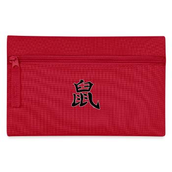 Ratte Chinesisches Sternzeichen - Federtasche - Rot - Vorne