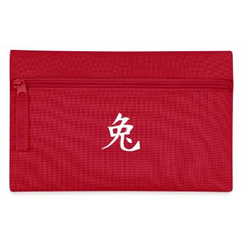 Hase Chinesisches Sternzeichen - Federtasche - Rot - Vorne