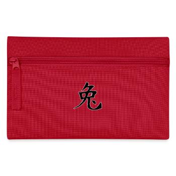 Hase Chinesisches Sternzeichen - Federtasche - Rot - Vorne