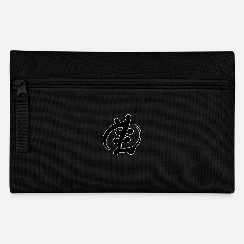 Ägypten Altes Symbol Gott - Federtasche - Schwarz