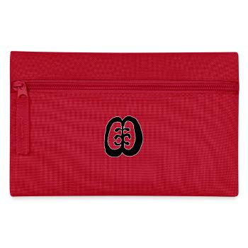 Egypt Ancient Symbol Friendship - Pencil Case - red - Front