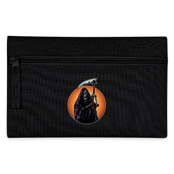 Horreur Mort Faux Scary Squelette Cadeau d’Halloween - Trousse - noir - Devant
