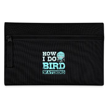 Comment je fais de l’observation des oiseaux en montgolfière - Trousse - noir - Devant
