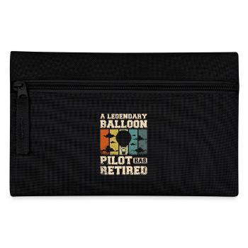 Un pilote de ballon légendaire a pris sa retraite - Trousse - noir - Devant
