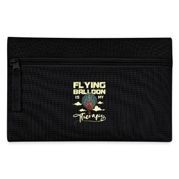 Le ballon volant est ma thérapie - Trousse - noir - Devant