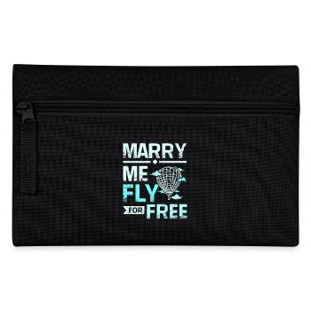 Marry me fly pour pilote de montgolfière gratuit - Trousse - noir - Devant