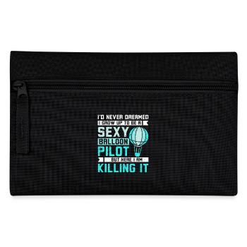 Pilote de montgolfière sexy - Trousse - noir - Devant