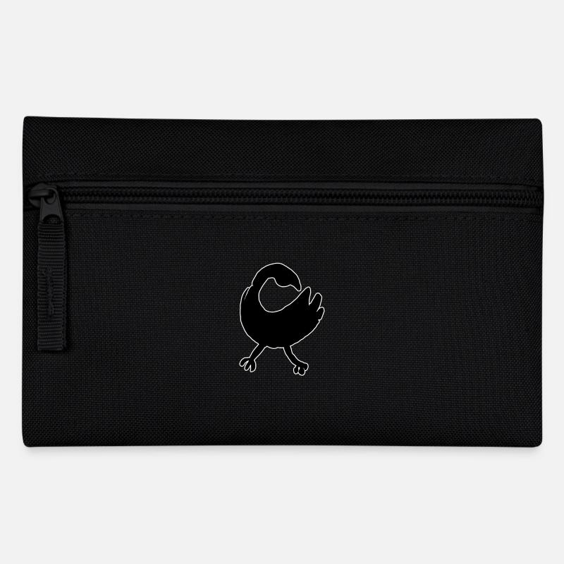 Ägypten Altes Symbol Weisheit - Federtasche - Schwarz