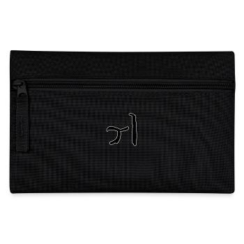 Korean letter Where - Pencil Case - black - Front