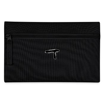 Korean letter U - Pencil Case - black - Front