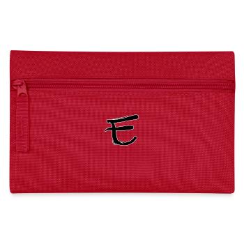 Lettre coréenne T - Trousse - rouge - Devant