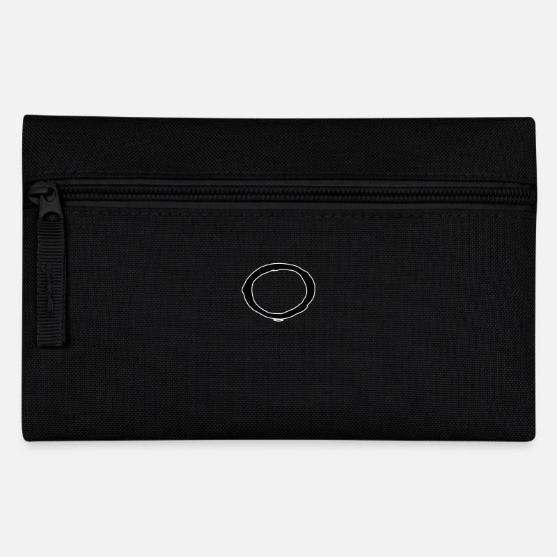 Koreansisch Buchstabe Ng - Federtasche - Schwarz