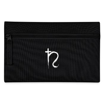 Saturn Astrology Symbol - Pencil Case - black - Front