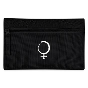 Venus Astrology Symbol - Pencil Case - black - Front