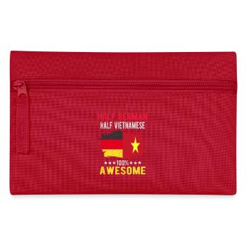 Halb Deutsch Halb Vietnamese - Federtasche - Rot - Vorne