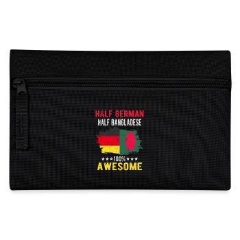 Half German Half Bangladeshi - Pencil Case - black - Front