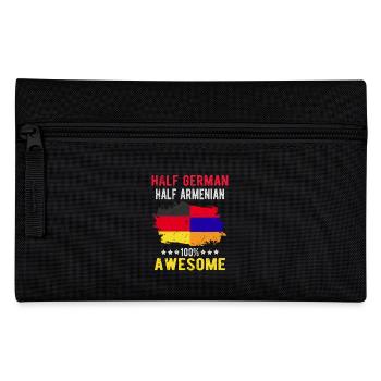 Halb Deutsch Halb Armenier - Federtasche - Schwarz - Vorne
