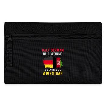 Halb Deutsch Halb Afghane - Federtasche - Schwarz - Vorne