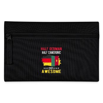 Half German Half Cameroonian - Pencil Case - black - Front