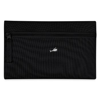 Helikopter Pocket Design - Federtasche - Schwarz - Vorne