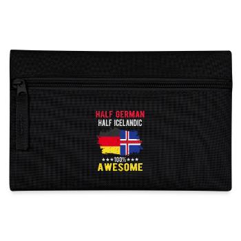 Moitié Allemand Moitié Islandais - Trousse - noir - Devant