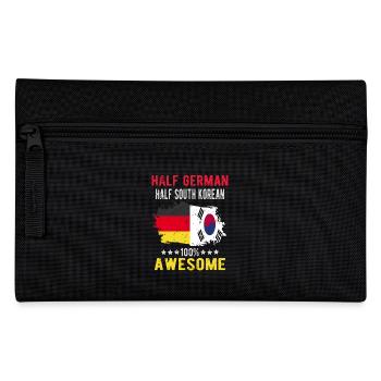 Moitié Allemand Moitié Sud-Coréens - Trousse - noir - Devant