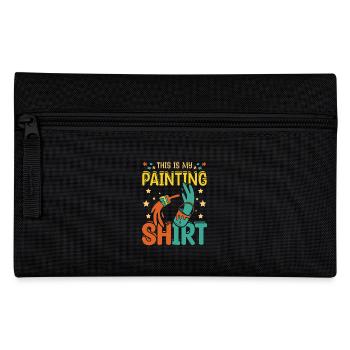 C'est ma chemise de peinture - Trousse - noir - Devant