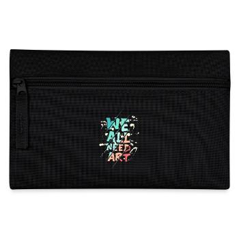 We all need art - Federtasche - Schwarz - Vorne