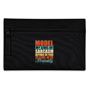 Travail de modèle Disant - Trousse - noir - Devant