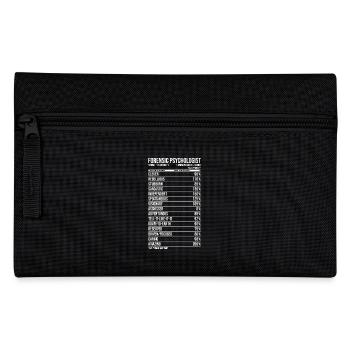 Forensic Psychologist Daily Value - Pencil Case - black - Front