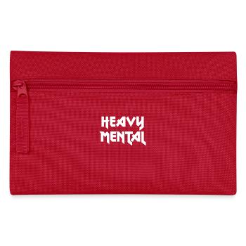 Heavy Metal - heavy psychic - Pencil Case - red - Front