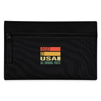 Né aux États-Unis - Trousse - noir - Devant