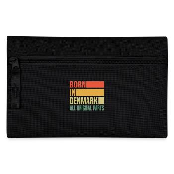 Born In Denmark - Pencil Case - black - Front