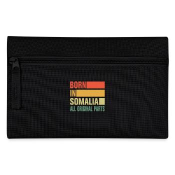 Geboren In Somalia - Federtasche - Schwarz - Vorne