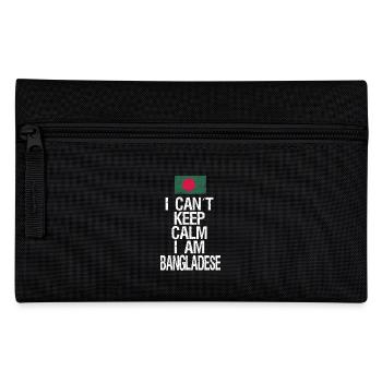 I can not Keep Calm I am Bangladeshi - Pencil Case - black - Front