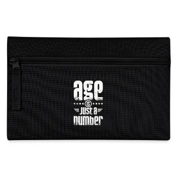 Age is just a number - Pencil Case - black - Front
