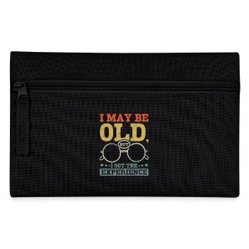 Je suis peut-être vieux, mais j’ai eu l’expérience - Trousse - noir - Devant