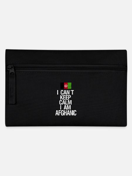 I can not Keep Calm I am Afghane - Pencil Case - black