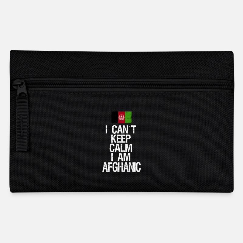 I can not Keep Calm I am Afghane - Pencil Case - black