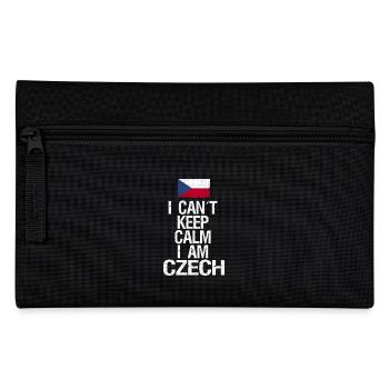 Je ne peux pas garder mon calme I au tchèque - Trousse - noir - Devant