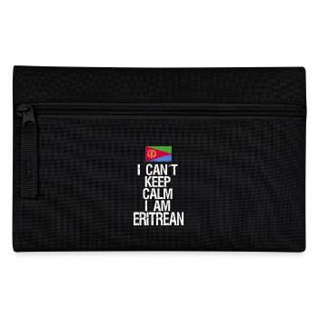 Je ne peux pas garder mon calme Je suis érythréen - Trousse - noir - Devant